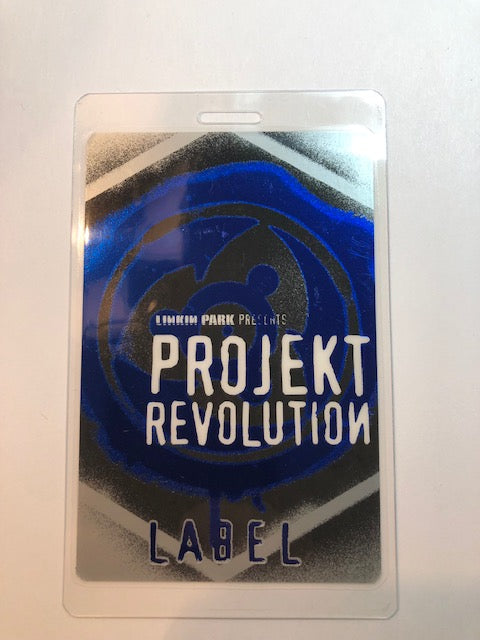 Linkin Park - Projekt Revolution Tour - Foil Backstage Pass