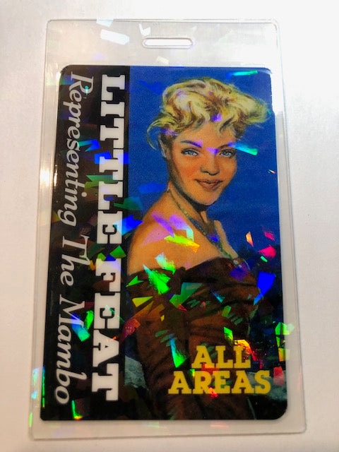 Little Feat - Representing the Mambo Tour 1990 - Foil Backstage Pass