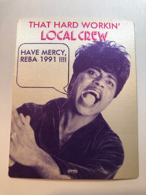 Little Richard - Reba 1991 - Backstage Pass ** Super Rare