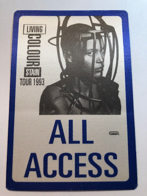 Living Colour - Stain Tour 1993 - Backstage Pass