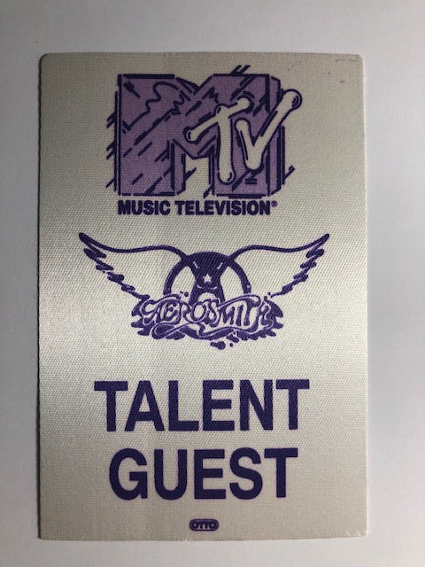Special Event - MTV & Aerosmith - MTV Unplugged Concert 1990 - Backstage Pass