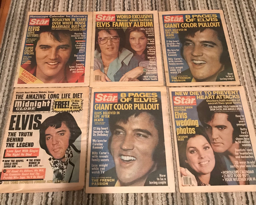 Elvis Presley - Set of Elvis Presley Tabloids #4