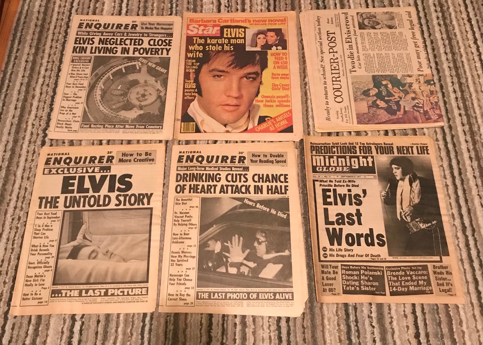 Elvis Presley - Set of Elvis Presley Tabloids #1