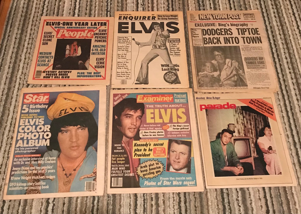 Elvis Presley - Set of Elvis Presley Tabloids #5