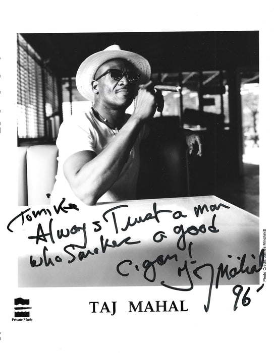 Taj Mahal - Autograph
