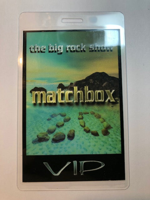 Matchbox 20 - Big Rock Show Tour 1998 - VIP Backstage Pass