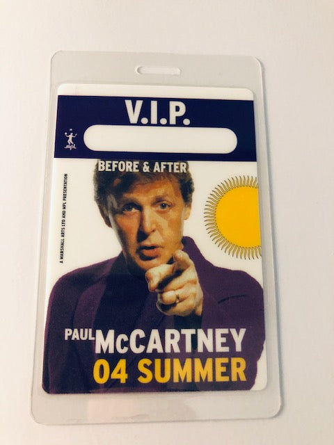 Paul McCartney - Backstage Pass - Summer '04 - New