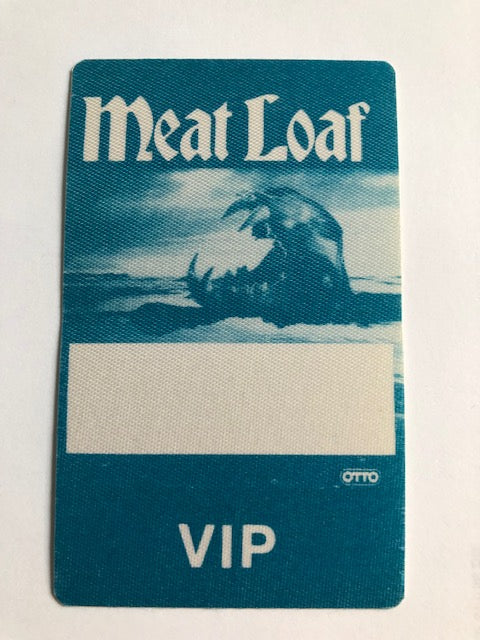 Meat Loaf - Lost Boys and Golden Girls World Tour 1988 - Backstage Pass