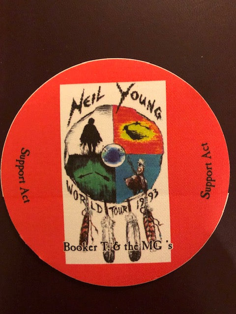 Neil Young - Booker T & the MG's - World Tour 1993 - Backstage Pass