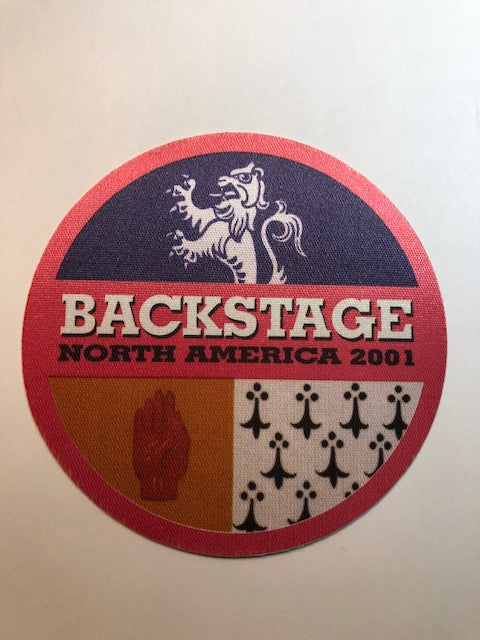 Bob Dylan - North America Tour 2001 - Backstage Pass