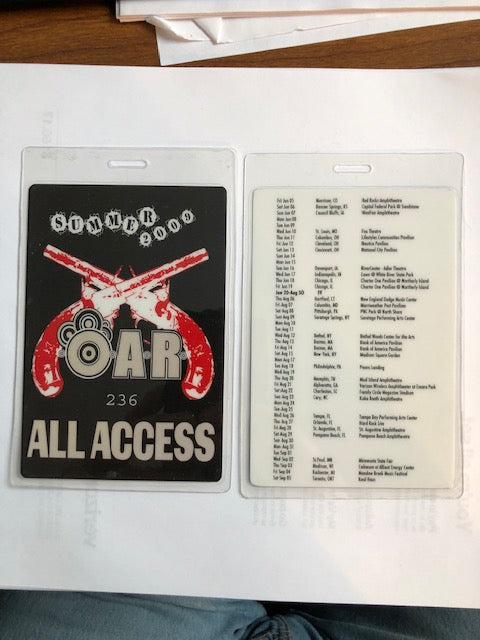 O.A.R. - Summer Tour 2009 - Backstage Pass