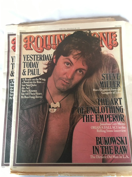 Paul McCartney - 3 Great magazines from 1970s