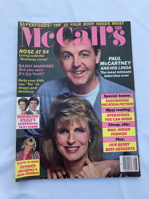 Paul McCartney - Fun Mix of 4 Magazines