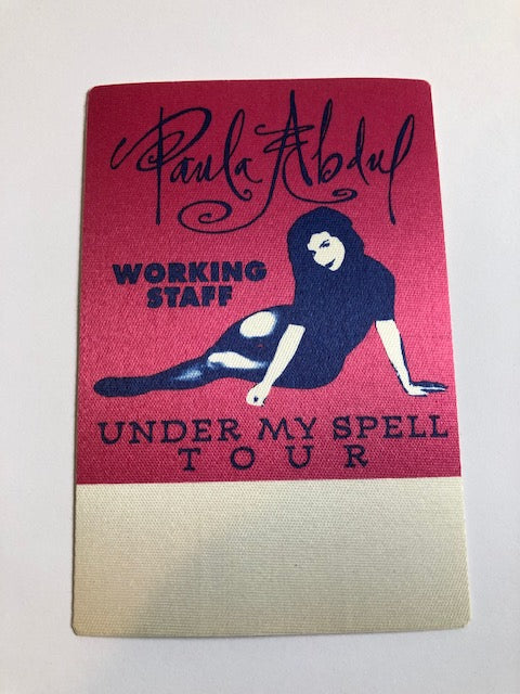 Paula Abdul - Under My Spell Tour 1991 - Backstage Pass