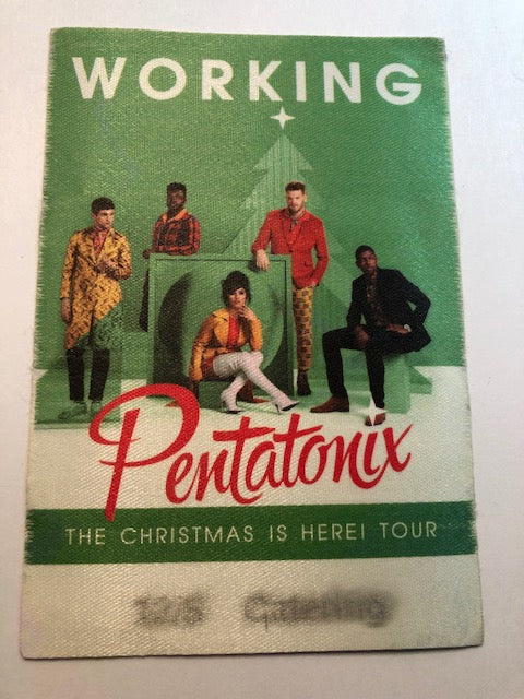 Pentronix - Christmas is Here Tour 2018 - Issued Backstage Pass