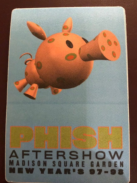 Phish - Madison Square Garden Concert 1997/98 - Backstage Pass