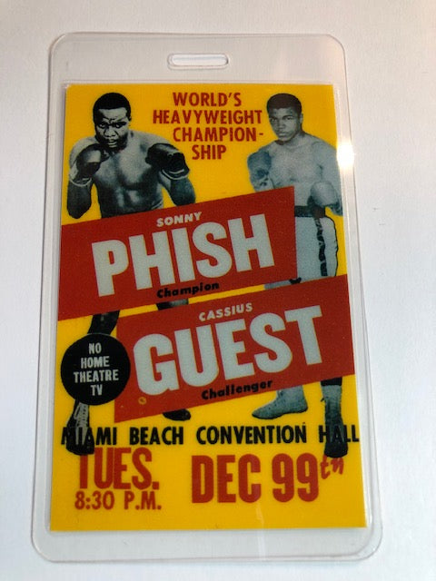Phish - Cassius Clay - Backstage Pass ** Rare