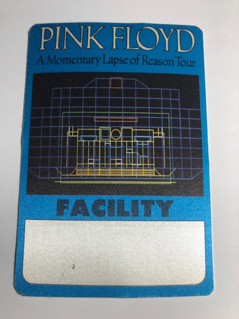 Pink Floyd - Momentary Lapse of Reason Tour 1987 - Backstage Pass