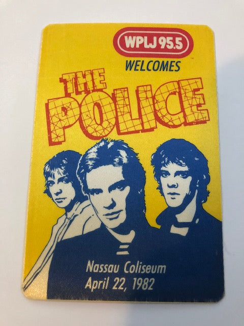 The Police - At the Nassau Coliseum 1982 - Backstage Pass