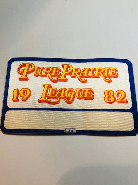 Pure Prairie League - Vince Gill Tour 1982 - Backstage Pass