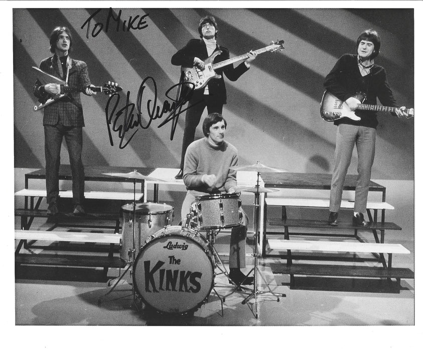 Peter Quaife - The Kinks - Autograph