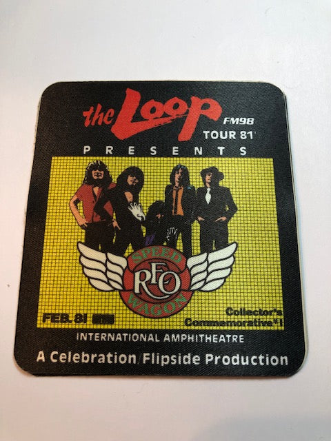 REO Speed Wagon - Chicago Loop FM 98 Radio Promo - Backstage Pass  ** Rare
