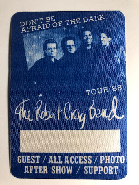 Robert Cray Band - Don't be Afraid of the Dark Tour 1988 - Backstage Pass