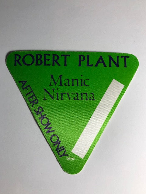 Robert Plant - Manic Nirvana Tour 1990 ** Rare