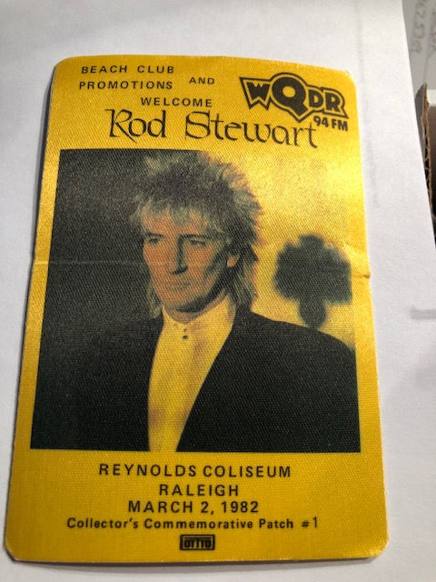 Rod Stewart - Reynolds Coliseum 1982 - Radio Promo - Backstage Pass