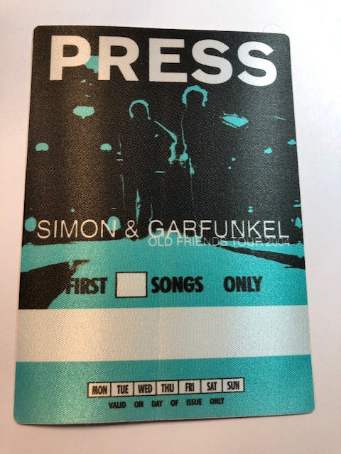Simon & Garfunkel - Old Friends Tour 2004 - Backstage Pass