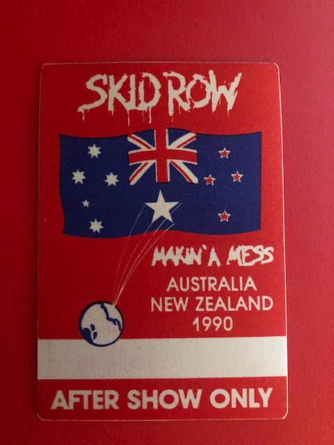Skid Row Backstage Pass Collection