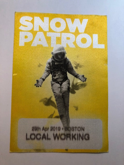 Snow Patrol - Issued Backstage Pass 2019