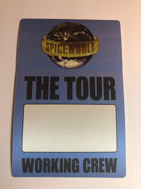Spice Girls - Spiceworld Tour 1998 - Backstage Pass