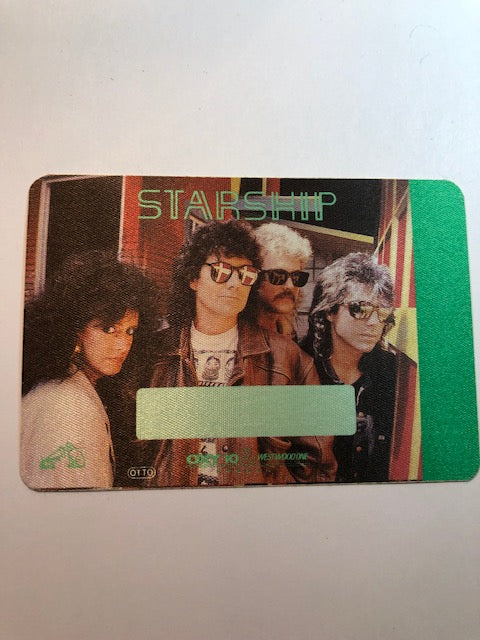 Starship - Knee Deep in the Hoople Tour 1985-86 - Backstage Pass