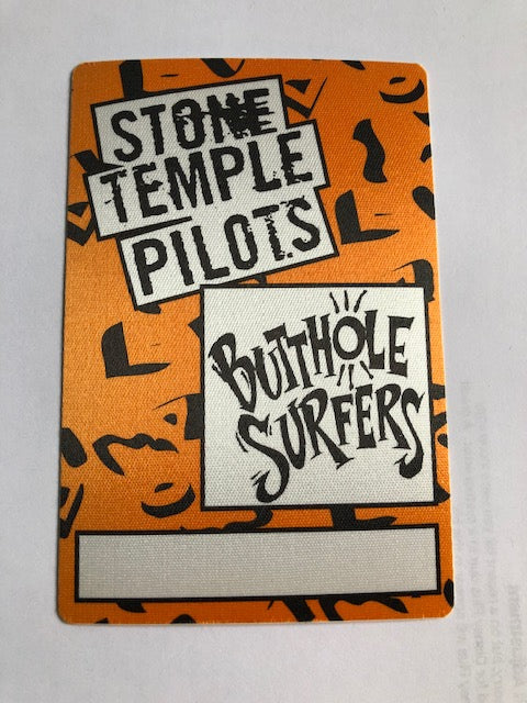 Stone Temple Pilots & Butthole Surfers - Core Tour 1993 - Backstage Pass
