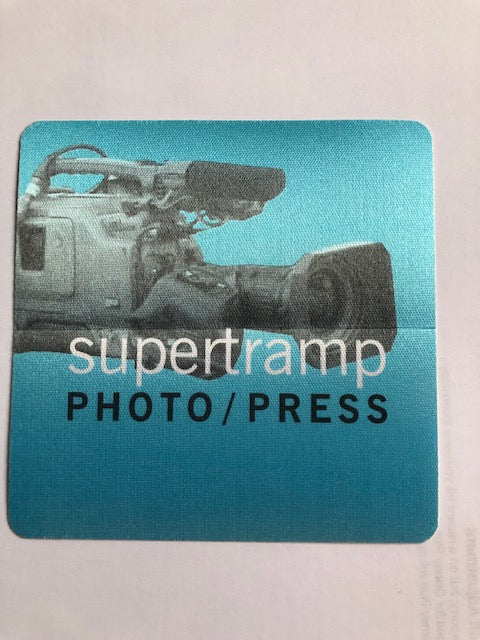 Supertramp - One More for the Road Tour 2002 - Backstage Pass