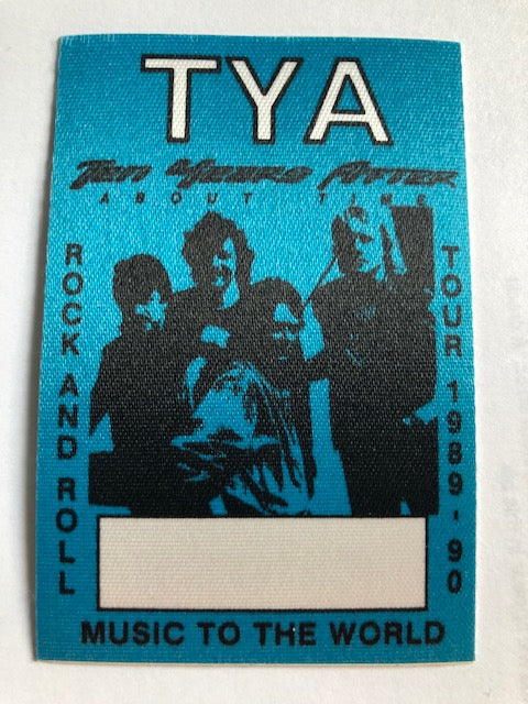 Ten Years After - Rock and Roll Music to the World Tour 1989-90 - Backstage Pass