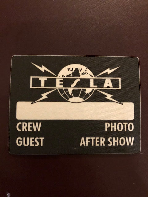 Tesla - Best of Tesla Tour 1996 - Backstage Pass