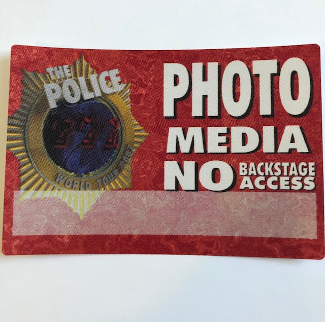 The Police - World Tour 2007 - Backstage Pass