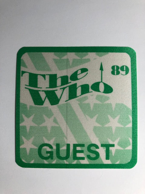 The Who - The Kids are Alright Tour 1989 - Backstage Pass
