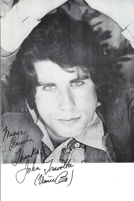 John Travolta - Autograph