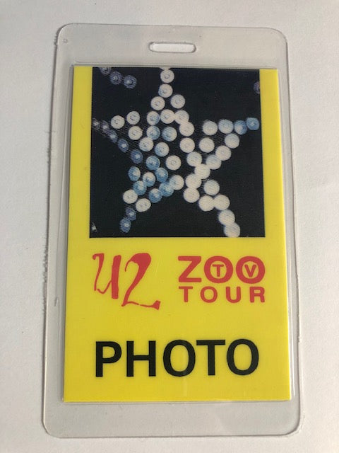 U2 - Zoo Tour 1992 - Backstage Pass