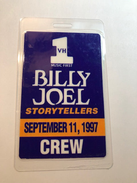 Special Event - Billy Joel - VH1 Storytellers Series - Backstage Pass