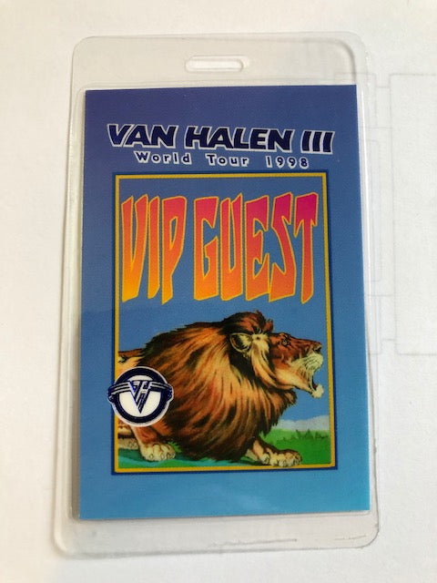 Van Halen - Backstage Pass - Van Halen III Tour - 1998