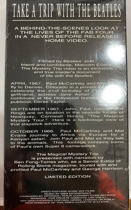 The Beatles - Magical Mystery Trip VHS Tape Collection