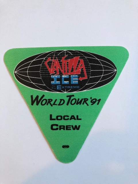 Vanilla Ice - Extreme Tour 1991 - Backstage Pass
