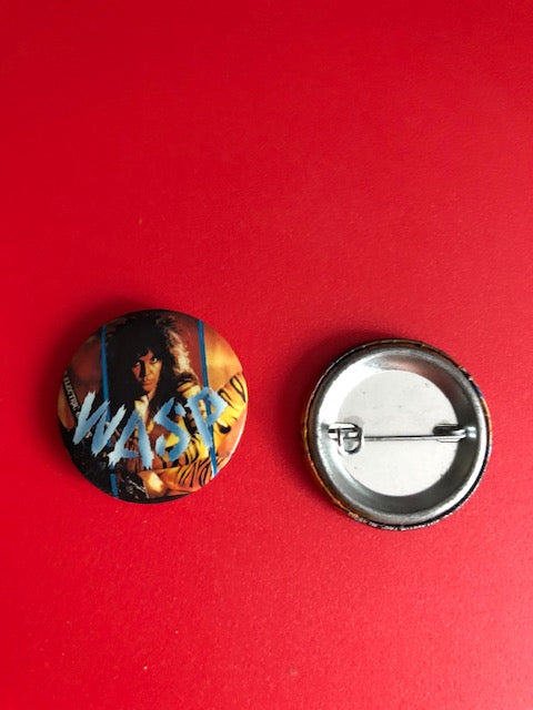 W.A.S.P. Last Command Tour 1986 - Licensed Pinback Button from "Button-Up"