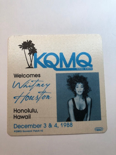 Whitney Houston - Moment of Truth Tour 1988 - Backstage Pass