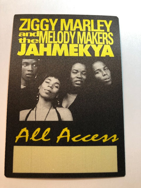 Ziggy Marley and the Melody Makers - JAJMEKYA Tour 1991 - Backstage Pass