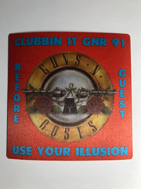 Guns N Roses - Use Your Illusion Tour 1991 - Backstage Pass ** Rare